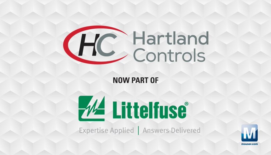 Mouser Electronics and Hartland Controls Announce Global Distribution Agreement